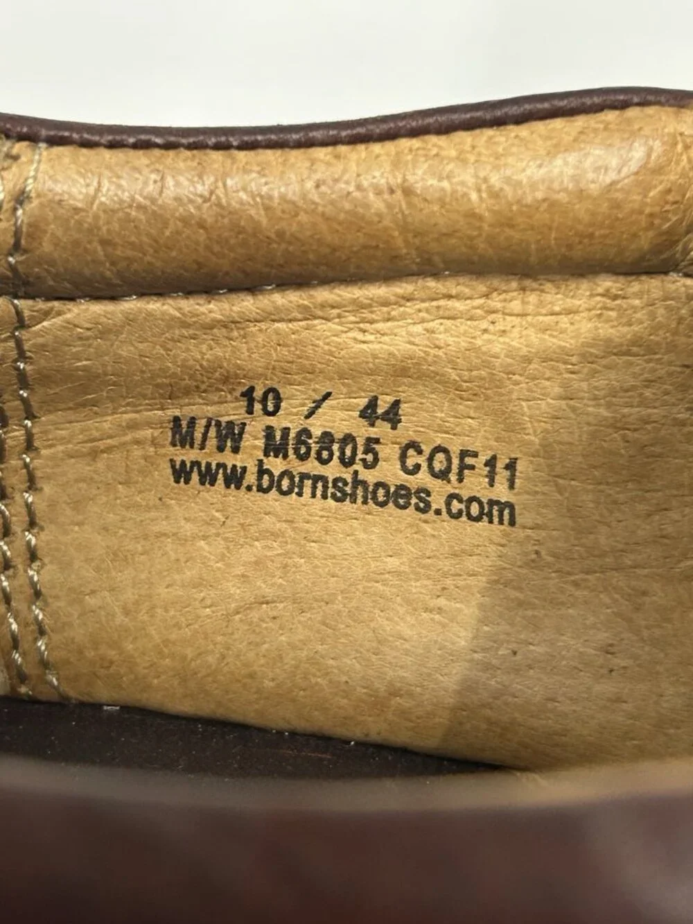 Born Shoes Men’s Blast III Loafers 10/ EU44 Brown Leather Slip On Comfort Casual